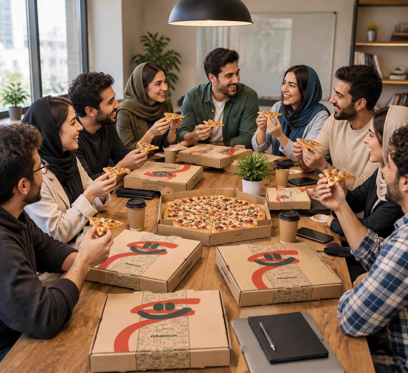 سفارش غذا تعداد بالا  
